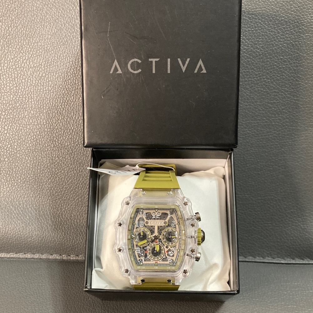 Activa Men's Watch wlSkeleton Dial - 44.3mmACW23005-009 - Picture 2 of 6